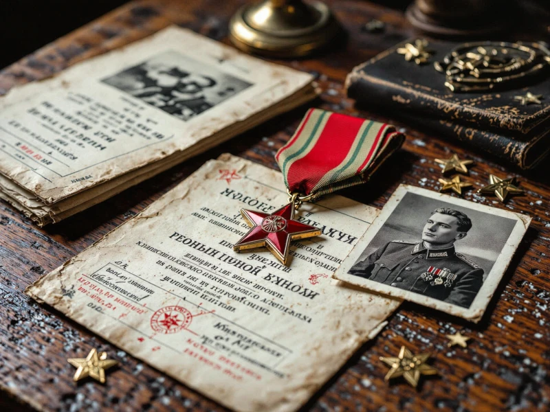 Военные документы и награды